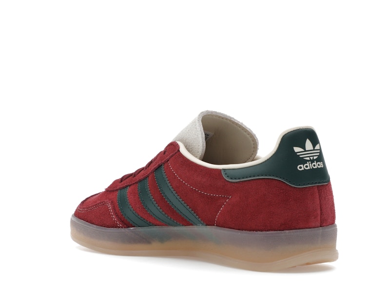 adidas Gazelle Indoor Shadow Red Shadow Green - Shadow Red/Shadow Green/Wonder White - JH5403 - 23