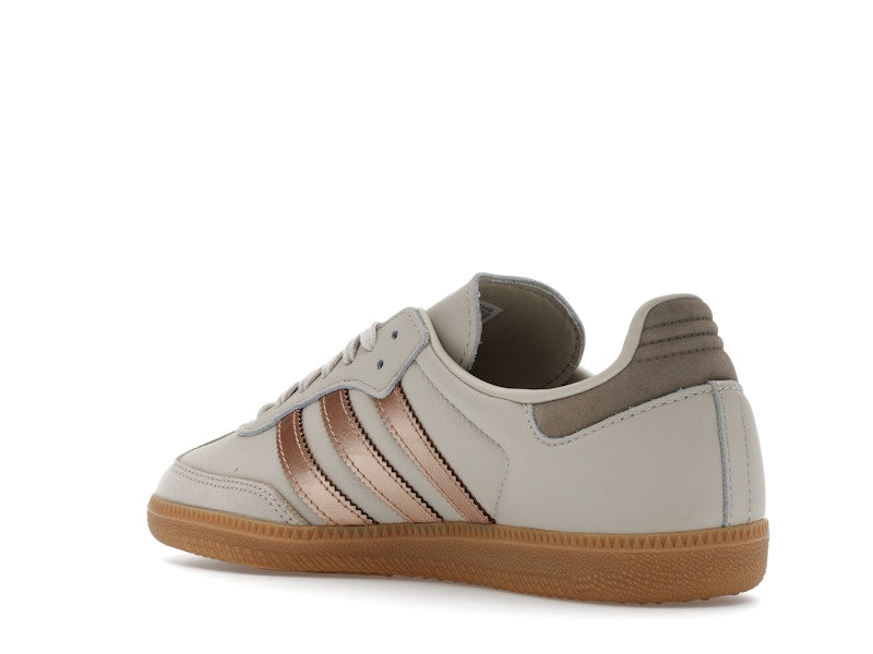 Adidas Samba OG Clear Brown Copper Metallic Putty Beige - Clear Brown/Copper Metallic/Putty Beige - JR7341 - 23