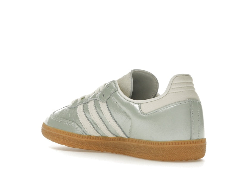adidas Samba OG Linen Green Metallic (Women's) - Linen Green Metallic/Off White/Cyber Metallic - IG1965 - 23