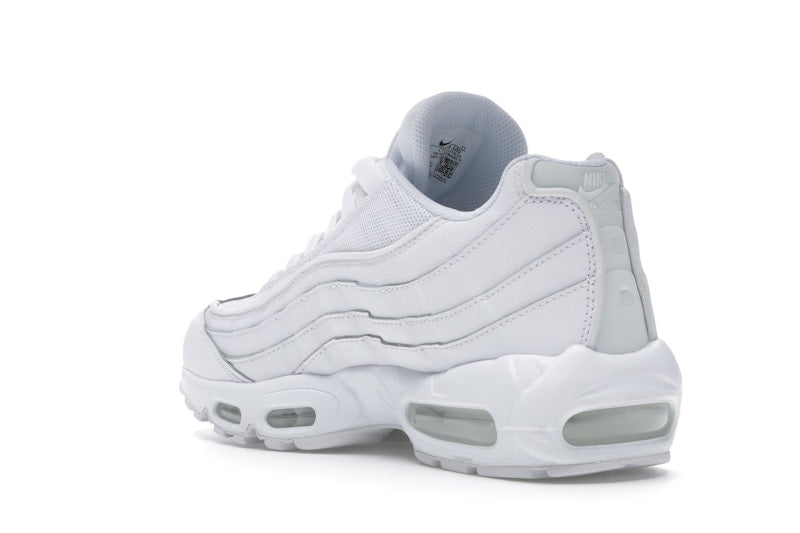 Nike Air Max 95 Essential White Grey Fog - White/Grey Fog/White - CT1268-100 - 23
