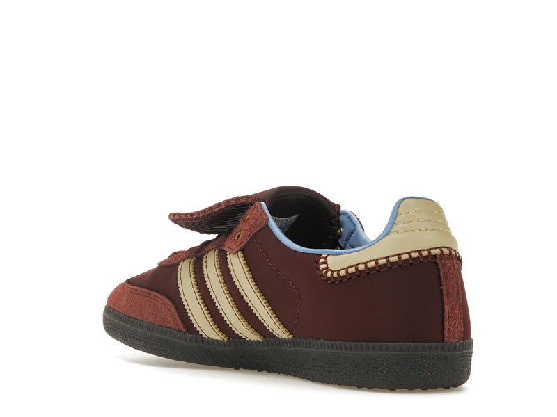 Adidas Samba Nylon Wales Bonner Fox Brown - Fox Brown/Sandy Beige/Lucky Blue - IE0579 - 23