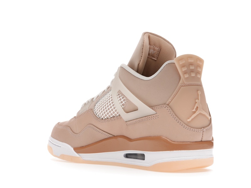 Air Jordan 4 Retro Shimmer (W) - Shimmer/Bronze Eclipse-Orange Quartz-Metallic Silver - DJ0675-200 - 23