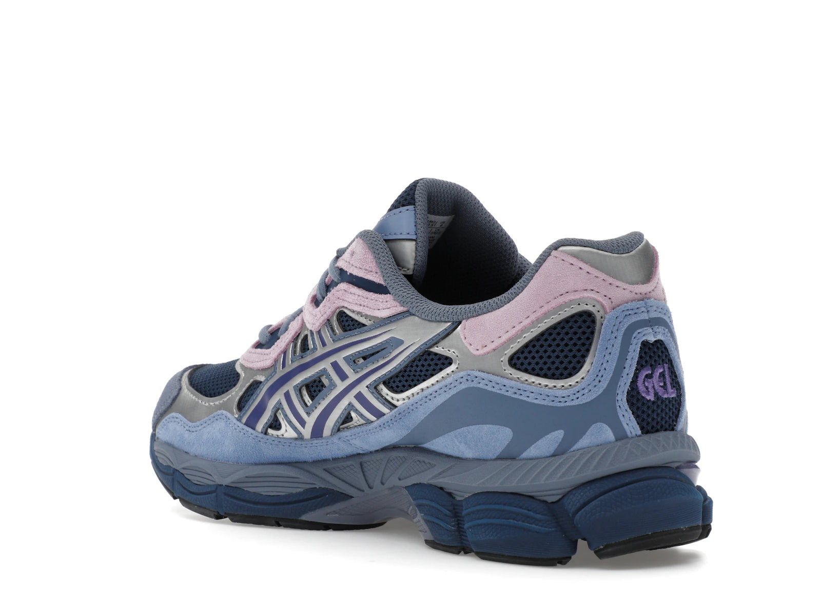 Asics Gel Nyc Blue Pink Silver - Blue/Pink/Silver - 1203A785-400 - 23
