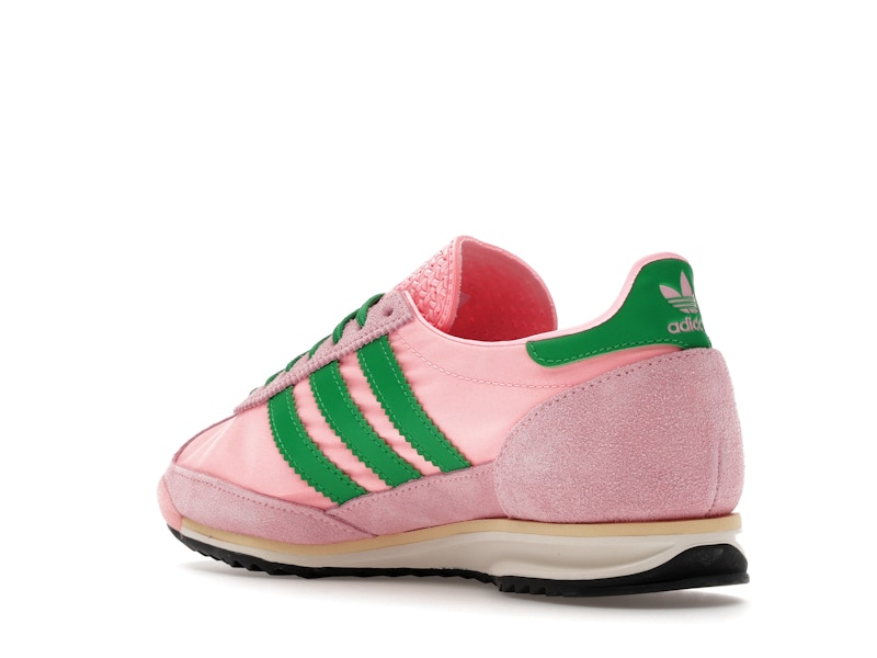adidas SL 72 OG Glow Pink Green Core Black (Women's) - Glow Pink/Green/Core Black - JQ8309 - 23