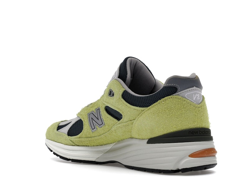 New Balance 991v2 MiUK Grape Sorbet - Beechnut/Trekking Green - U991GT2 - 23