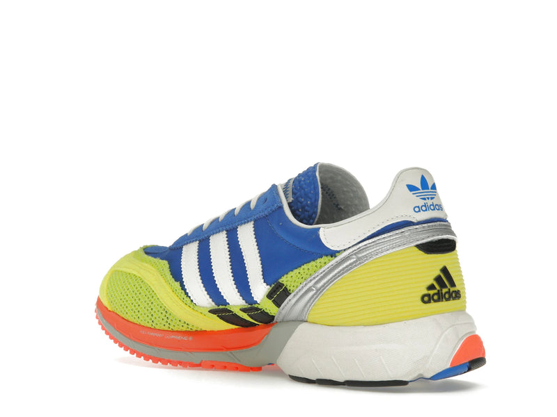 Adidas Adizero SL 72 Bad Bunny Blue - Blue/Core White/Shock Yellow - JQ8757 - 23