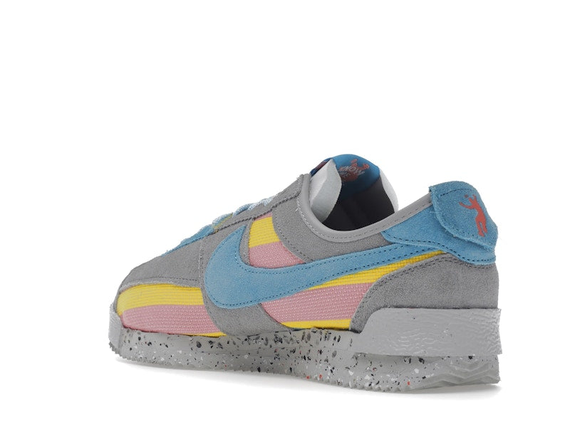 Nike Cortez Union Grey Blue - Grey/Blue/Pink/Yellow - DR1413-002 - 23