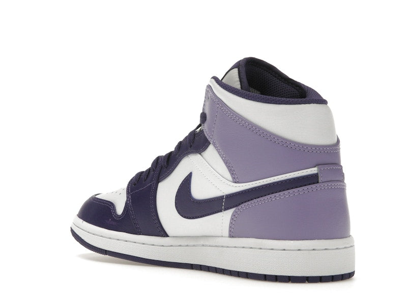 Air Jordan 1 Mid Blueberry - Sky J Purple/White/Sky J Light Purple - DQ8426-515 - 23