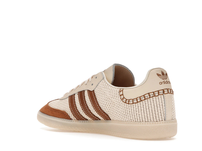 Adidas Samba Wales Bonner Cream White - Cream White/Brown/Cream White - FX7720 - 23
