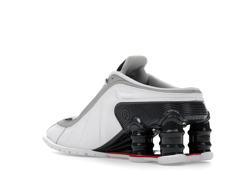 Nike Shox Mr4 Mule Martine Rose Metallic Platinum Varsity Red - White/Varsity Red/Metallic Platinum/Dark Charcoal - IM5420-100 - 23