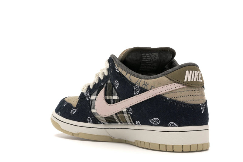 Nike SB Dunk Low Travis Scott - Black/Black-Parachute Beige-Petra Brown - CT5053-001 - 23