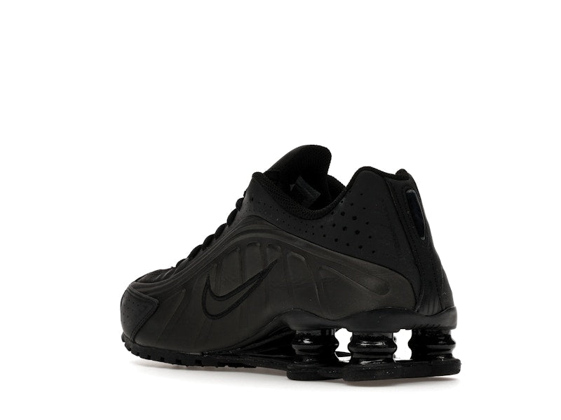 Nike Shox R4 Black Bright Crimson (GS) - Black/Black/Bright Crimson/Black - CW2626-003 - 23