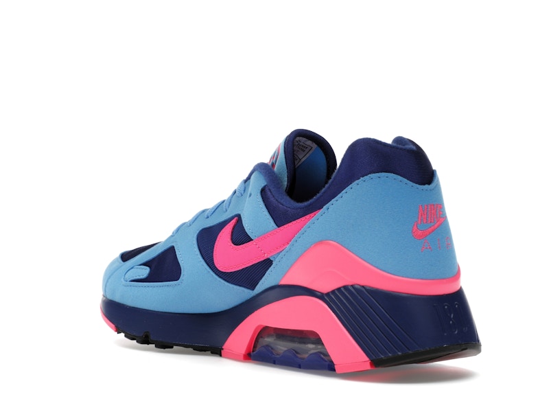Nike Air Max 180 University Blue Hyper Pink - University Blue/Hyper Pink/Deep Royal Blue - HQ1706-401 - 23