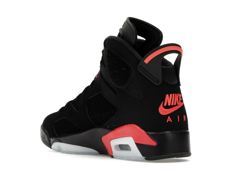 Air Jordan 6 Retro Reverse Infrared - Black/Light Crimson - CT8529-001 - 23