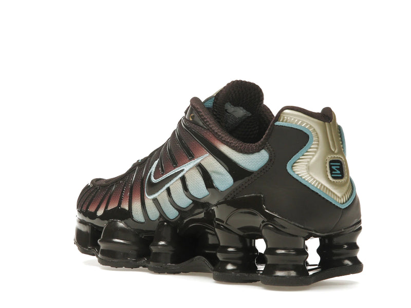 Nike Shox Tl Velvet Brown Denim Turquoise - Velvet Brown/Desert Khaki/Denim Turquoise - IB4340-200 - 23