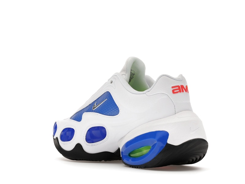 Nike Air Max Muse Veneda Carter White Racer Blue (Women's) - White/Metallic Silver/Racer Blue/Light Racer Blue/Bright Crimson/Black - HV9929-100 - 23