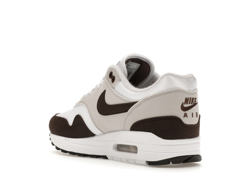 Nike Air Max 1 '87 Baroque Brown (Women's) - Neutral Grey/Baroque Brown/White/Black - DZ2628-004 - 23
