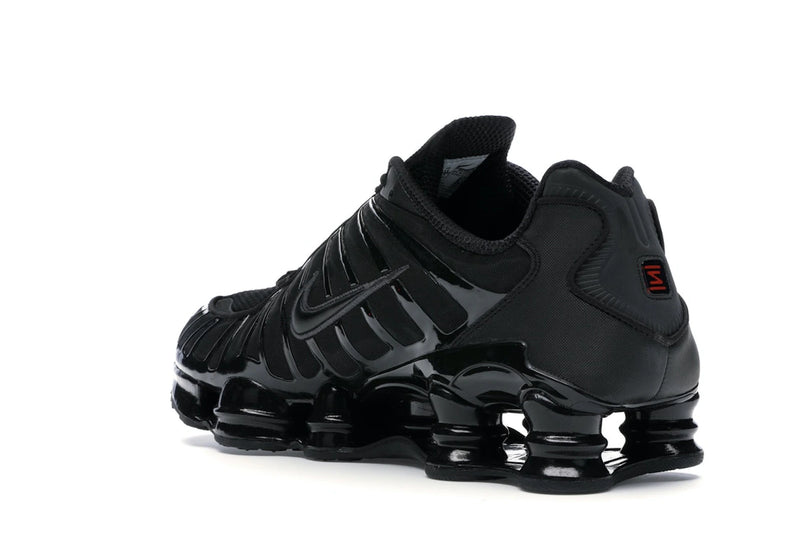 Nike Shox Tl Black Metallic Hematite - Black/Black-Metallic Hematite-Max Orange - AV3595-002 - 23