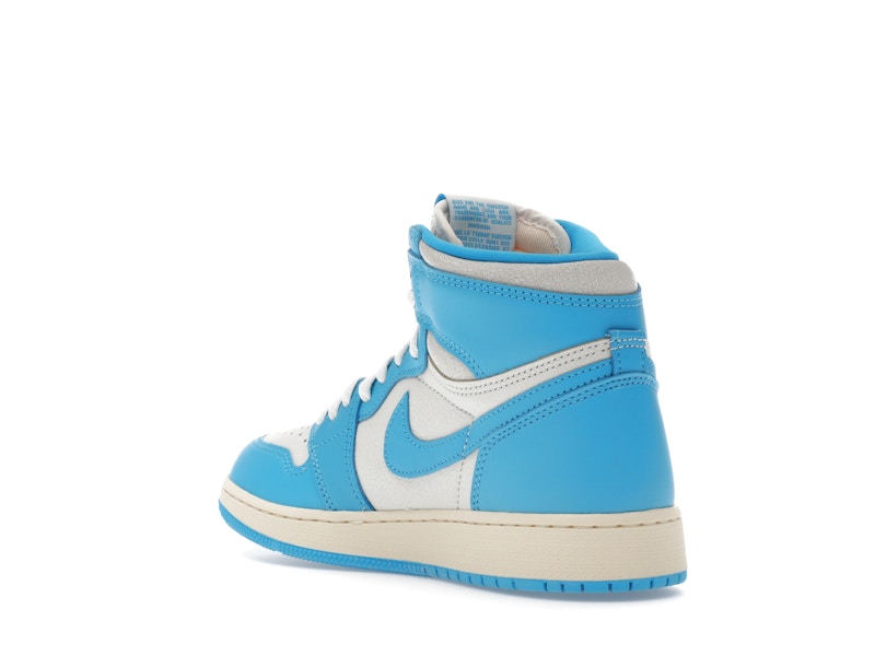 Air Jordan 1 Retro High OG Unc Reimagined (GS) - Dark Powder Blue/Dark Powder Blue-Sail - FD1437-402 - 23
