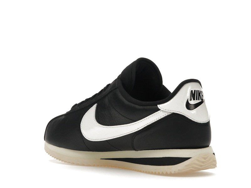 Nike Cortez 23 Premium Black Sail (Women's) - Black/Sail/Alabaster - FB6877-001 - 23