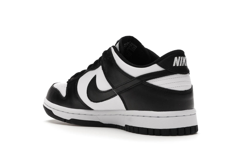 Nike Dunk Low Retro White Black (GS) - White/Black-White - CW1590-100 - 23
