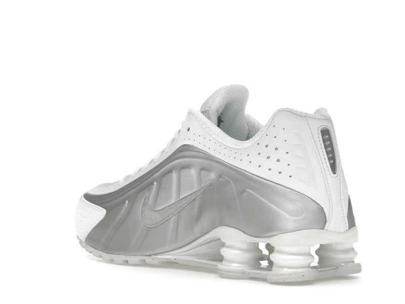 Nike Shox R4 White Bright Crimson Metallic Silver - White/White/Bright Crimson/Metallic Silver - HQ1988-101 - 23