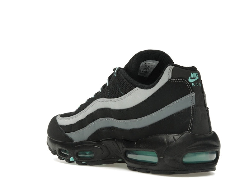 Nike Air Max 95 Black Aurora Green - Black/Aurora Green/Cool Grey - HV6062-001 - 23