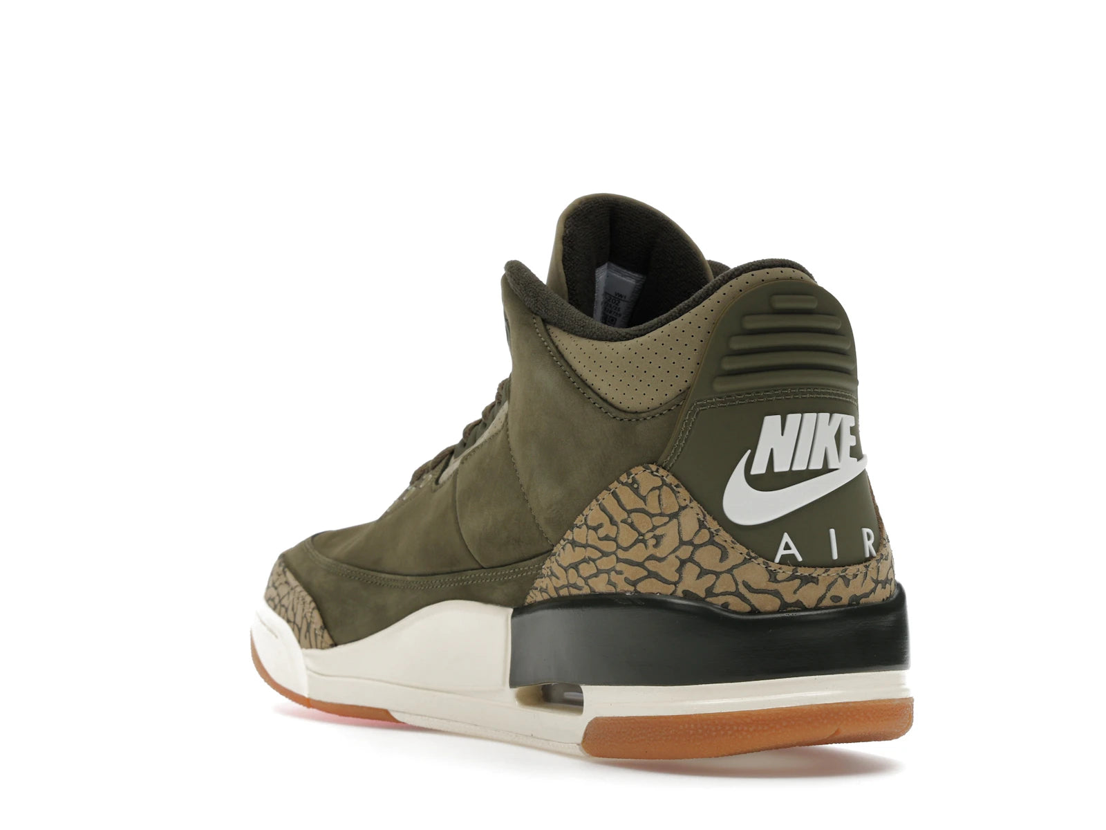 Air Jordan 3 Retro Family Affair - Medium Olive/Sequoia/Neutral Olive/Sail/Total Crimson - DN3707-202 - 24