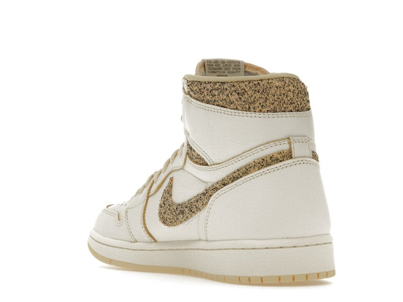 Air Jordan 1 Retro High OG Craft Vibrations Of Naija - Sail/Pale Vanilla-Black - FD8631-100 - 24