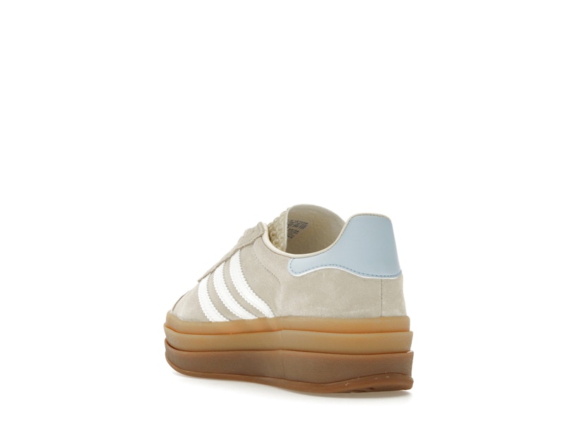 adidas Gazelle Bold Wonder White Clear Sky (Kids) - Wonder White/Cloud White/Clear Sky - JH5540 - 24
