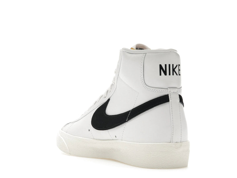 Nike Blazer Mid 77 Vintage White Black - Black/Sail-White - BQ6806-100 - 24