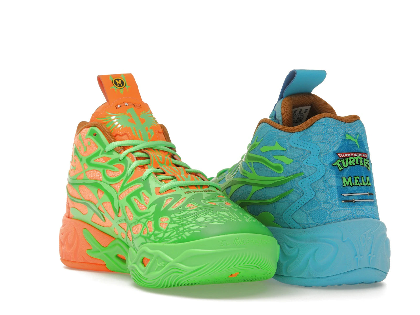 Puma Lamelo Ball Mb04 Teenage Mutant Ninja Turtles Leonardo And Michelangelo - view 24