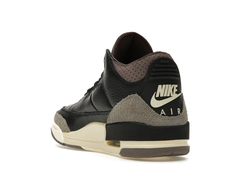 Air Jordan 3 Retro OG SP A Ma Maniere Black Violet Ore - Black/Black/Flat Pewter/Violet Ore - FZ4811-001 - 24