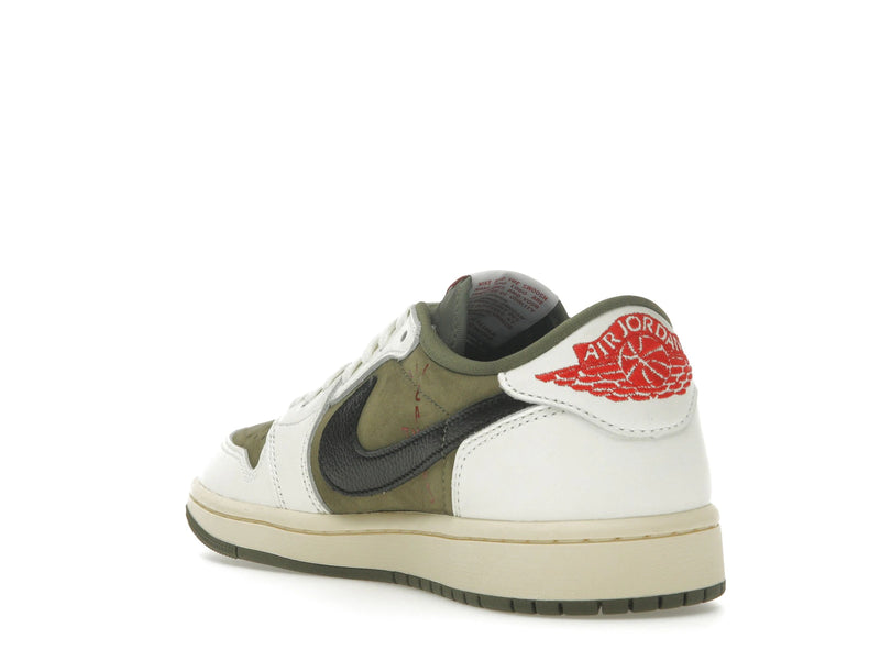 Air Jordan 1 Retro Low OG SP Travis Scott Medium Olive - Medium Olive/Black/Sail/Muslin - DM7866-200 - 24