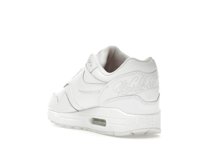 Nike Air Max 1 '87 SP Supreme Triple White - White/White-White - HF8813-100 - 24