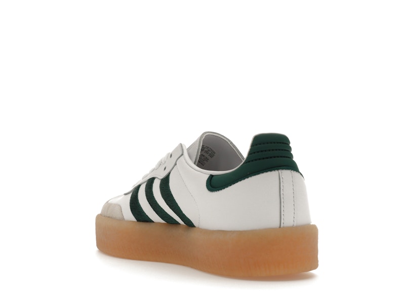 adidas Sambae White Collegiate Green Gum (Women's) - visning 25