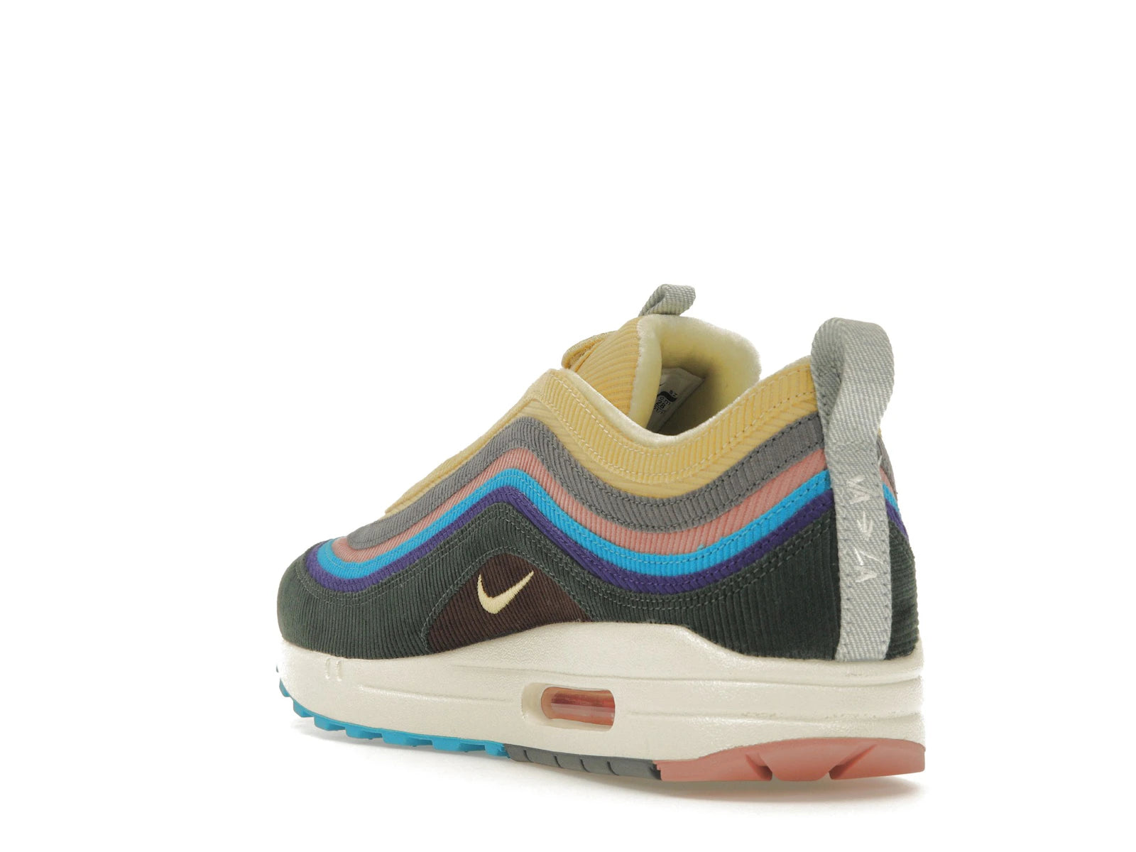 Nike Air Max 1 97 Sean Wotherspoon Na - Light Blue Fury/Lemon Wash - AJ4219-400 - 24