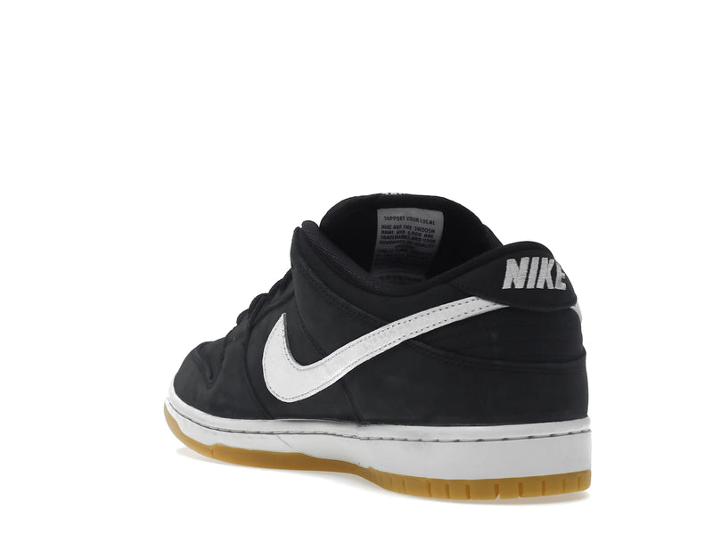 Nike SB Dunk Low Pro Black Gum - Black/White/Black/Gum Light Brown - CD2563-006 - 24