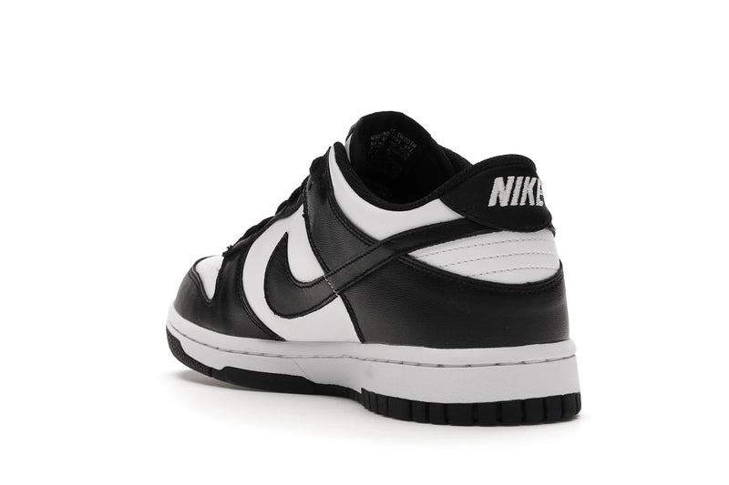 Nike Dunk Low Retro White Black (GS) - White/Black-White - CW1590-100 - 24