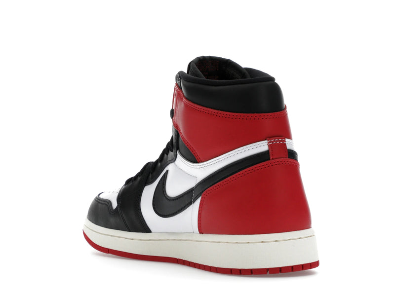 Air Jordan 1 Retro High OG Black Toe Reimagined - Black/Black/Varsity Red/White - DZ5485-106 - 24