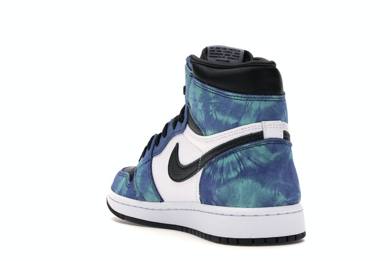 Air Jordan 1 Retro High Tie Dye (W) - White/Black-Aurora Green - CD0461-100 - 24
