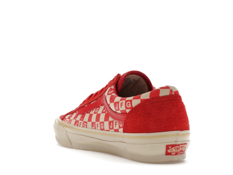 Vans Vault OG Style 36 LX Joe Freshgoods The Honeymoon Stage Red - view 25
