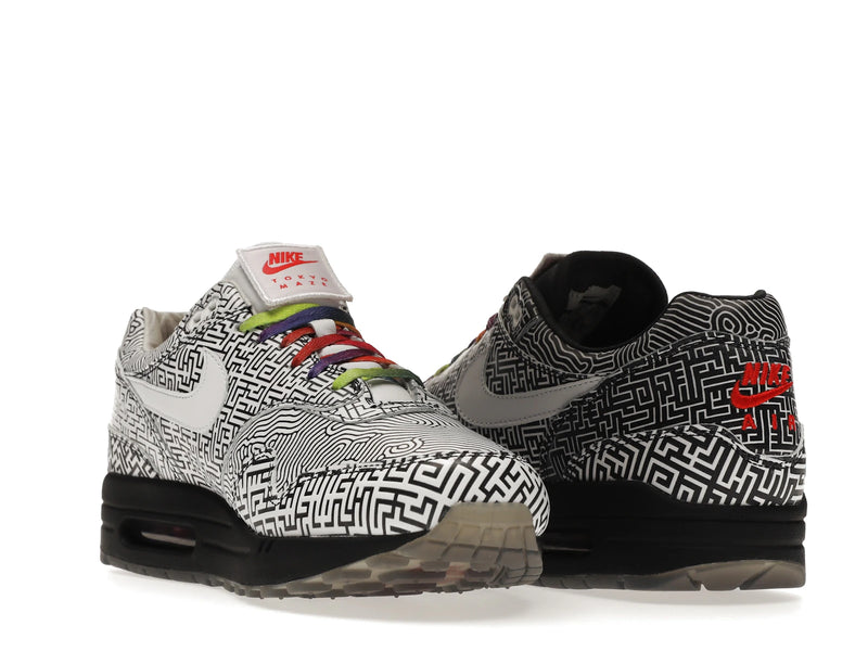 Nike Air Max 1 Tokyo Maze - White/Black-Multi-Color - CI1505-001 - 24