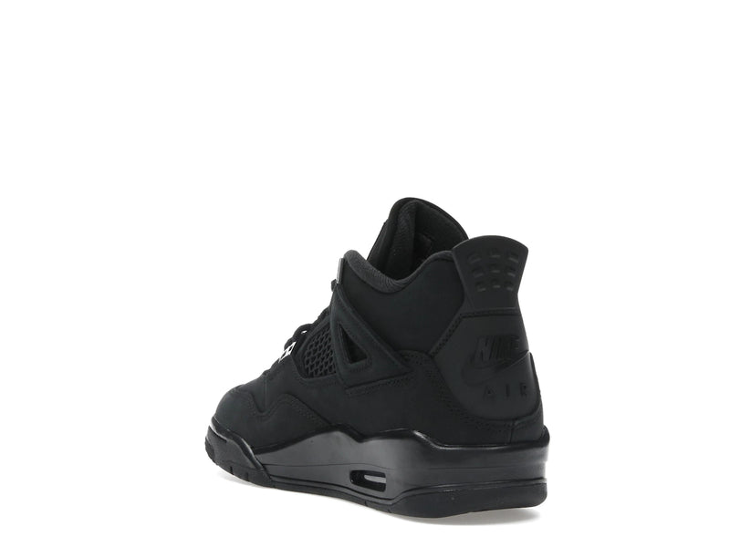 Air Jordan 4 Retro Black Cat - Black/Black/Light Graphite - IB4171-010 - 24