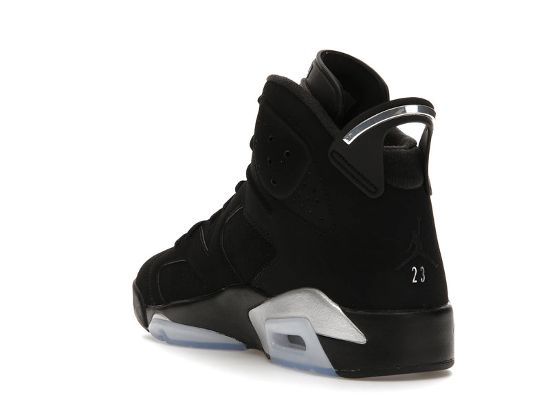 Air Jordan 6 Retro Metallic Silver - Black/Black/Metallic Silver - DX2836-001 - 24