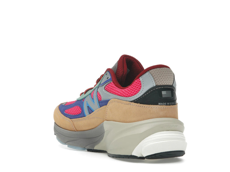 New Balance 990v6 Miusa Action Bronson Ainozama - Beige/Purple/Pink - U990AT6 - 24