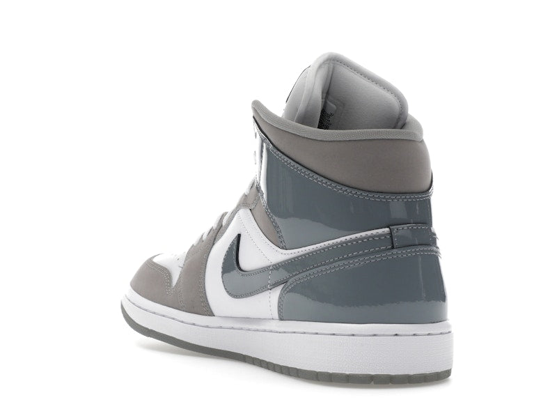 Air Jordan 1 Mid SE White Medium Grey Cool Grey - widok 24