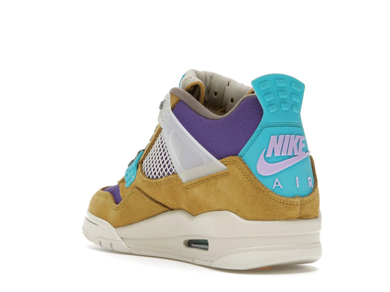 Air Jordan 4 Retro SP 30th Anniversary Union Desert Moss - Desert Moss/Turquoise Blue-Dark Iris - DJ5718-300 - 24