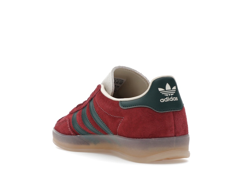 adidas Gazelle Indoor Shadow Red Shadow Green - Shadow Red/Shadow Green/Wonder White - JH5403 - 24