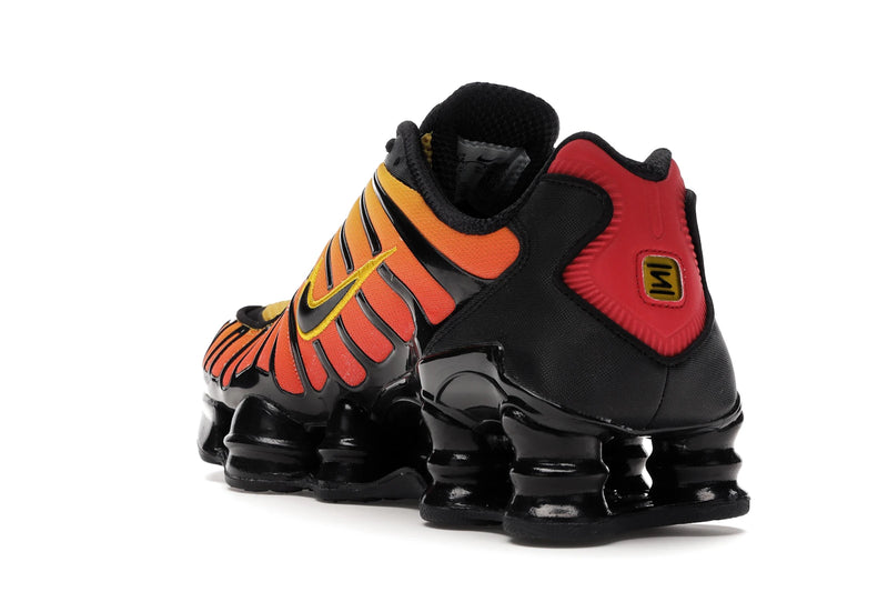 Nike Shox Tl Sunrise - Black/Black-Amarillo-University Red - AV3595-004 - 24